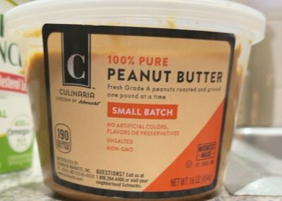 peanut butter front packaging