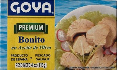 Premium bonito in olive oil