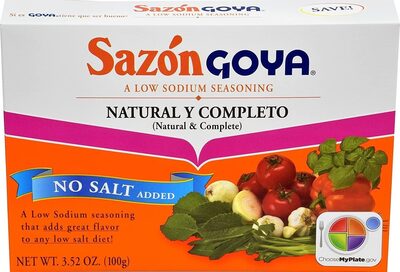 Sazon A Low Sodium Seasoning