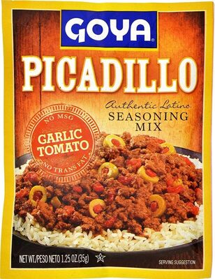 Picadillo Authentic Latina Seasoning Mix front packaging