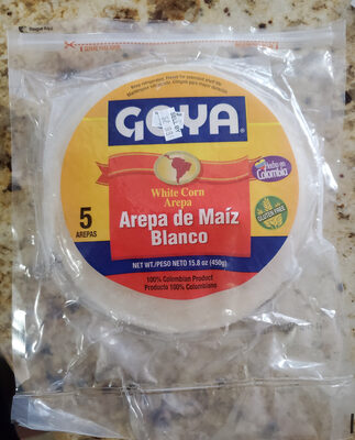 White Corn Arepa