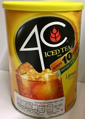 Iced Tea Mix front packaging