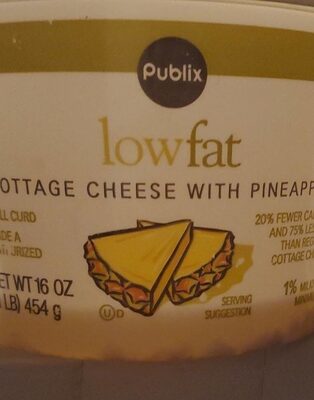 lowfat cottage cheese w pineapple