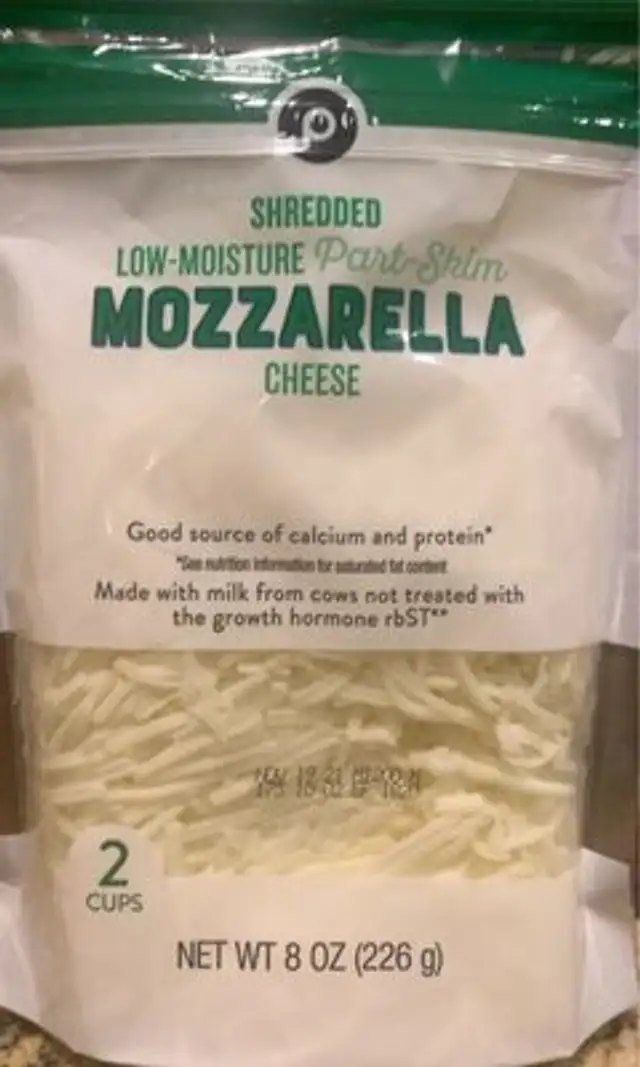 Mozerella Cheese front packaging