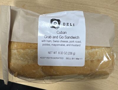 Deli cuban sandwitch