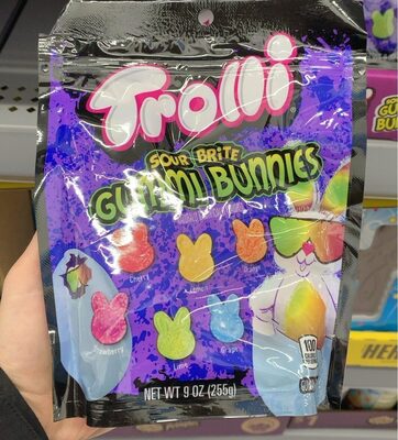 Gummi bunnies front packaging