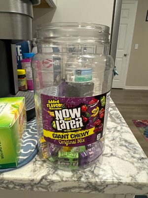 Now later chewy mixed fruit chews assorted