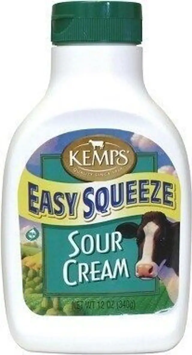 Easy Squeeze Sour Cream front packaging