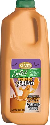 Low-fat vanilla blu milk