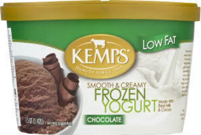 Frozen Yogurt front packaging