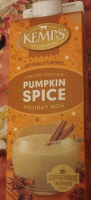 Kemps Limited Edition Pumpkin Spuce Holiday Nog