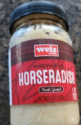 Horseradish prepared