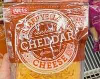 Thick cut sharp yellow shredded cheddar