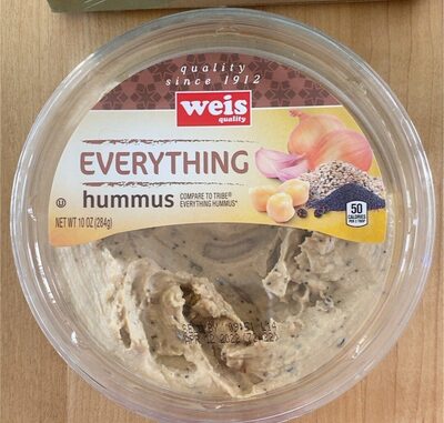 everything hummus front packaging