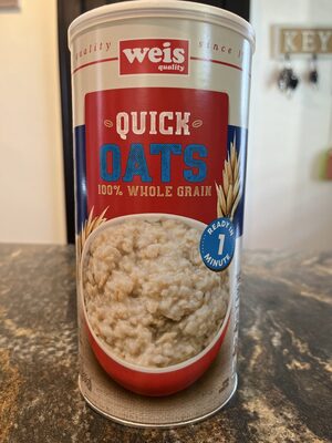 Quick Oats front packaging