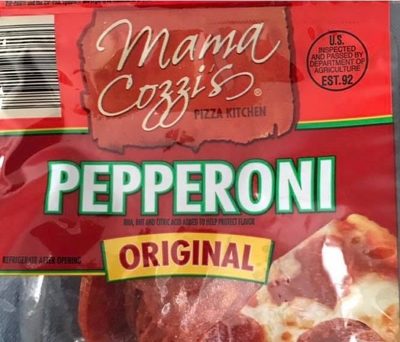 Original pepperoni pizza, original