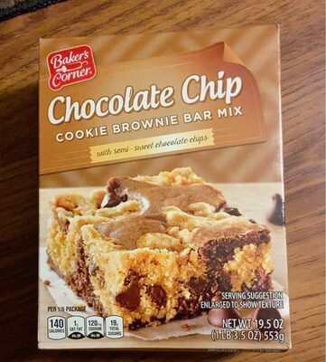 Coockie brownie bar mix