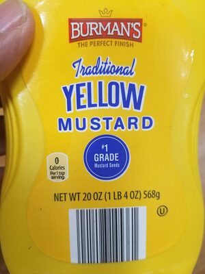 Yellow Mustard front packaging
