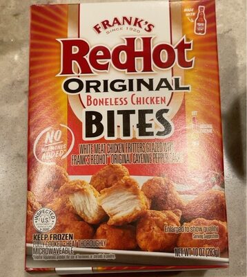 Frank’s Red Hot Boneless Chicken Bites