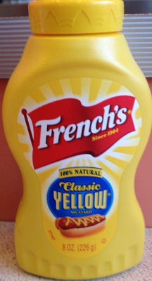 Classic yellow mustard