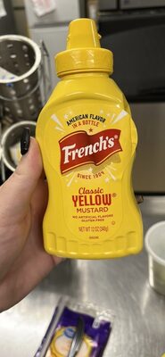 Classic Yellow Mustard front packaging