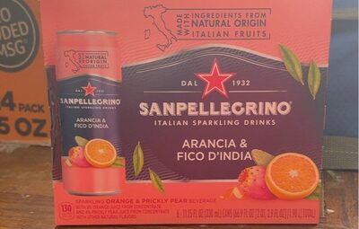 Arancia & Fico D’India italian sparking drinks