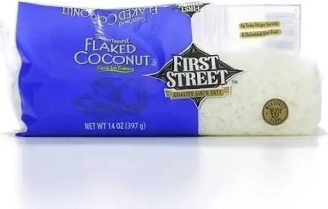 Sweetened Flaked Coconut front packaging