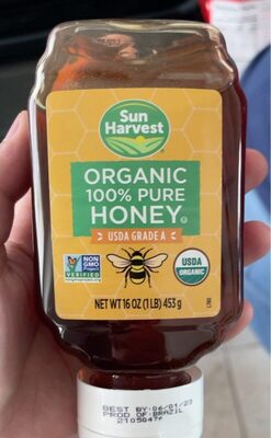 Organic 100% pure honey