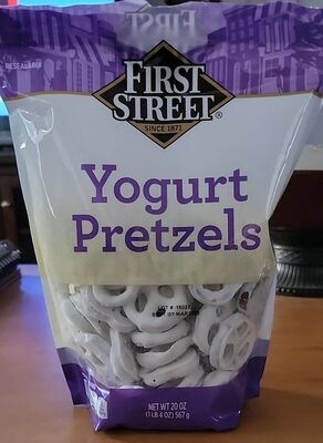 Yogurt pretzels