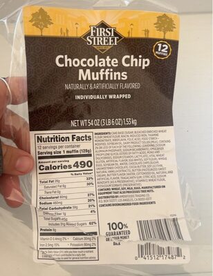 Chocolate Chip muffins