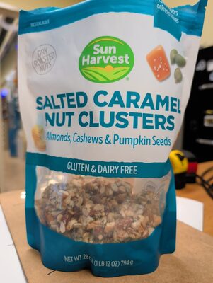 Salted caramel Nut Clusters