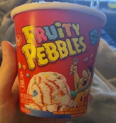 Fruity pebbles ice cream