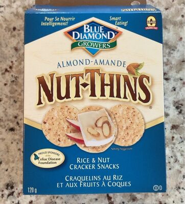 Blue diamond almond thins