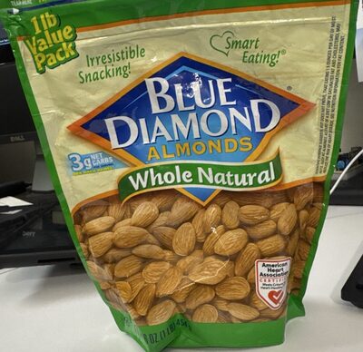 Whole Natural Almonds
