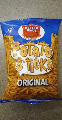 Potato sticks original front packaging