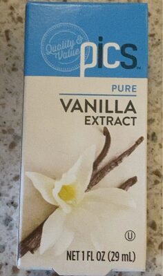 Pure Vanilla Extract front packaging