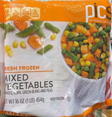 Mixed vegetables