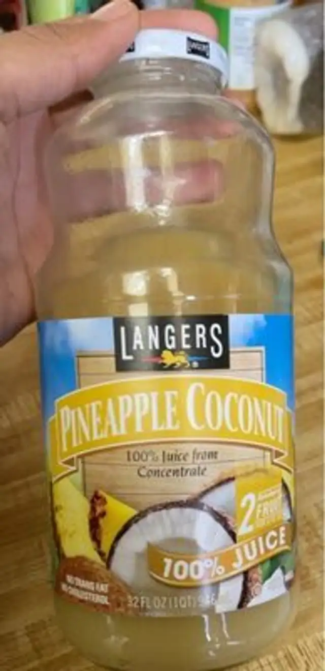 Pineapple cocnut front packaging