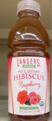 No caffeine hibiscus raspberry cold brew tea