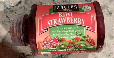 Kiwi Strawberry Juice Cocktail