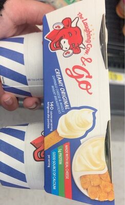 The laughing cow and go