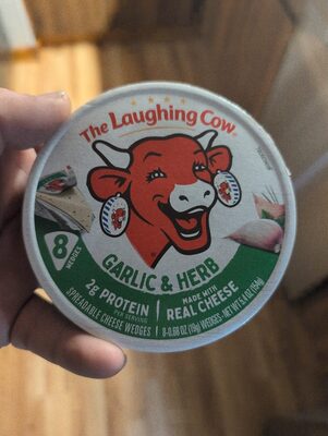 Garlic & Herb Spreadable Cheese Wedges