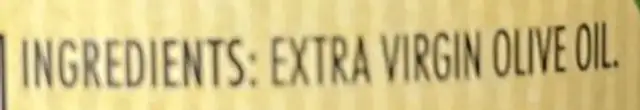 Bertolli bold extra virgin olive oil ingredients label