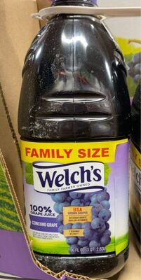 welch’s grape juice front packaging
