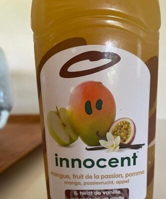 Jus de mangue fruit de la passion pomme