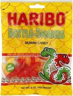 Gummies rattlesnakes front packaging