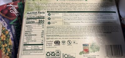 Veggies Mashed Potatoes & Carrots front packaging