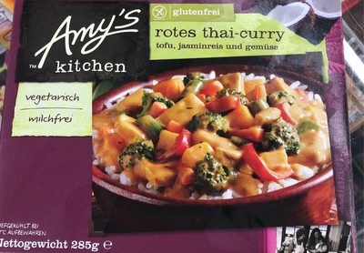 Rotes Thailand Curry, Vegetarisch