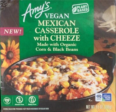 Vegan Mexican Casserole with Cheeze