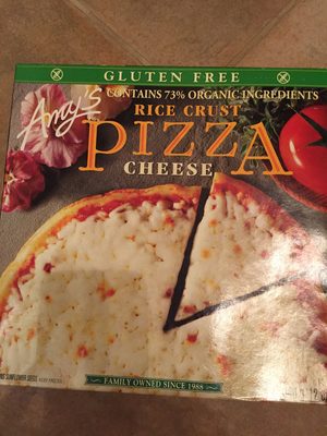 Pizza rice crust cheese 